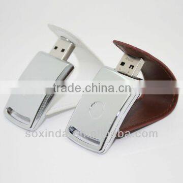 Novelty Leather usb flash drive for wedding gift