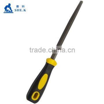 High carbon steel 6''/8'' grinding triangle file