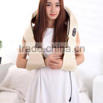 Hot sale rechargable neck and shoulder massager, 3D japanese kneading massager