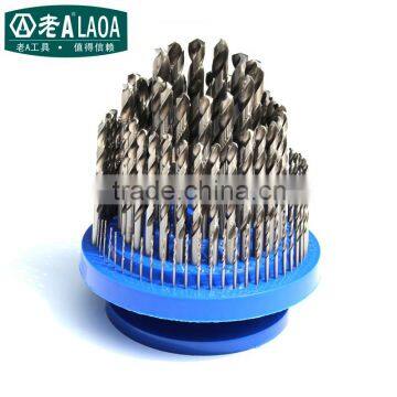 LAOA1-13mm HSS Straight High Speed Steel 100PCS Electric Twist Drill Bits Broach Drills Set For Metal Copper, Steel, Cast Iron photo-2