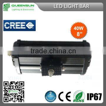 New cree 40w led light bar,atv 4x4 led working light bar, led lighting bar