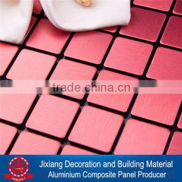 China mosaic aluminium composite panels floor and wall tiles for living