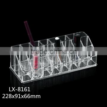 stackable PS wholesale makeup storage transparent empty makeup box