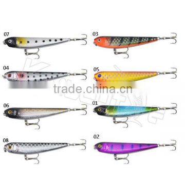 CH14QB1 85mm Hard Body Pencil Bait Fishing Lures Minnow Baits photo-6