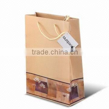 paper bag with tag