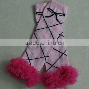 Ruffle baby leg warmers