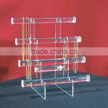 GH-RZ358 2014 High Quality Clear Tube Acrylic Bracelet Display With Support Quality Choice photo-4