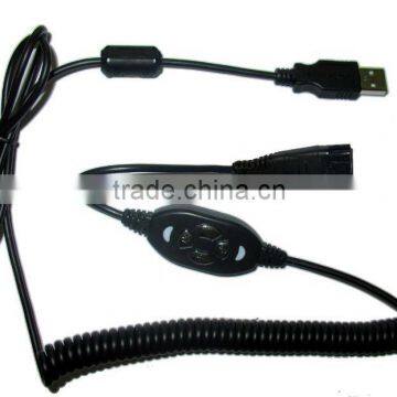 USB plug & Volume Control for your PC-PQDUSBC