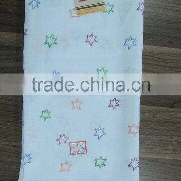 100% cotton white printing diaper