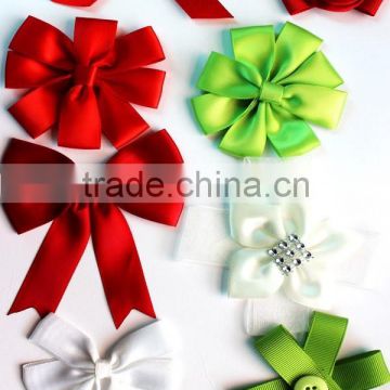 wholesale ribbon bow custom print logo