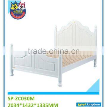 The Nobel series bed for kids white color bedroom furniture SP-ZC030M