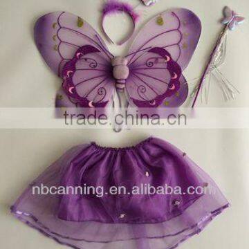 fantasy artificial butterfly wing/handmade high quality fairy wings costume set