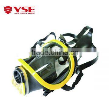 Silica gel gas mask with single filter