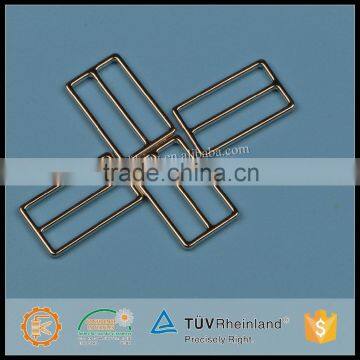 Hot sale rectangle bra slider for garment