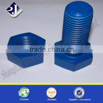 Good quality stud bolt and nut 193 B7 stud bolt and nut TEFLON finished Teflon finished stud bolt and nut