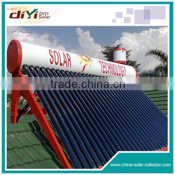 Evacuated tube non-pressure 200 l solar water heater