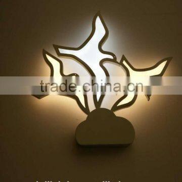 2016 new design modern LED acrylic light / modern wall light /tree wall light for indoor from zhongshan