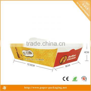 white cardboard alibaba custom fried chicken box