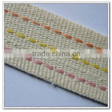 1 1/2 heavy cotton strap for belt,38mm colored cotton webbing for bags