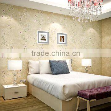 American Design Flower Multicolored Decoration Home Wallpaper photo-5