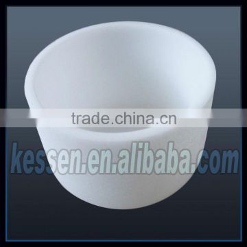 quartz Fused Silica Crucible,Semi-transparent quartz glass crucibles