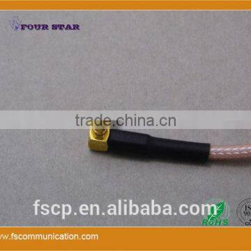 RG316 Cable Assembly With SMA RP-Female Bulkhead to MCX Male Right Angle Connector photo-6