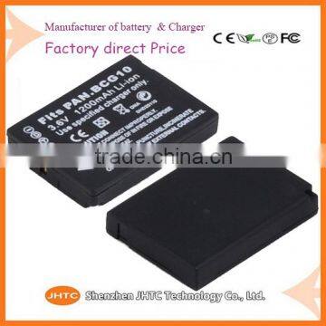 Lithium ion battery pack / Dual IC for Panasonic DMW-BCG10 external lithium ion back up batteries