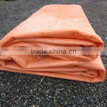 Bad Weather Resistant Orange Insulated Tarps