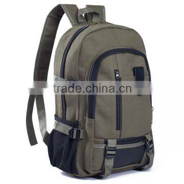 2015 best selling canvas backpack, sports outdoor backpack, custom travelling backpack