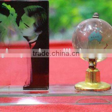 Crystal Office Table Set or Nice Crystal Gift Table Decoration With Photo Frame photo-4