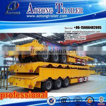 China No.1 selling bulk cargo semi trailer with drop side, Side Doors Truck Semi Trailer