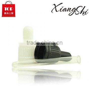 High Quality 18mm Plastic Dropper Cap With Glass Tube