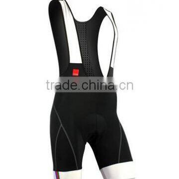 2015 NEW Men's Thickening Cushion Bib Front Cycling Shorts PADDED Tights Pants