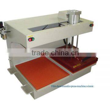 Pneumatic shuttle heat press machine digital heat transfer machine two trays