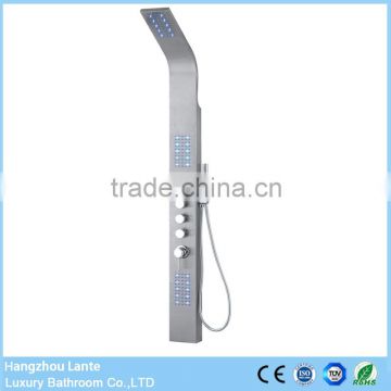 Popular Corner Shower Column with 3 LED Lights