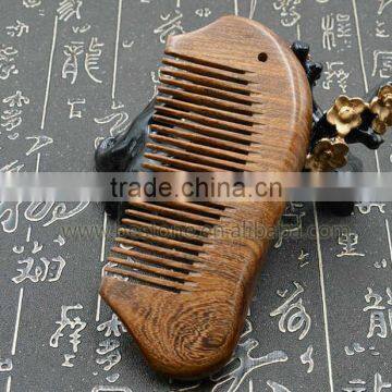 Afro Flea Wooden Barber Hair Comb photo-5