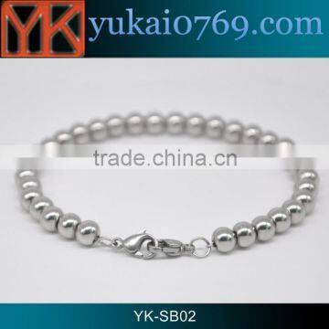 Yukai stainless steel chain bracelet with sun charms/stainless steel bracelet sets