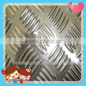 Ideal Aluminum Chequered Sheet With Small Five Bar and Big Five Bar Pattern