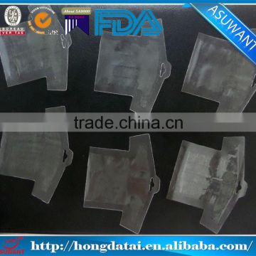 Double ziplock packing bag/Transparent resealable packaging bag/Special shape packing bag