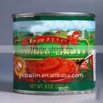 HOT!! 198g canned pasta sauces brix 28-30, China supplier