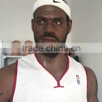 Celebrity Lebron James Silicone Wax Figure