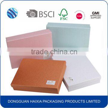 Fancy Paper Apparel Industrial Use Empty Cardboard Durable Clothes Boxes