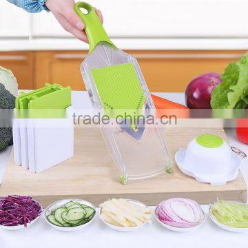 4 Blades Mandoline Slicer, Vegetable Chopper, Tomato Slicer photo-4