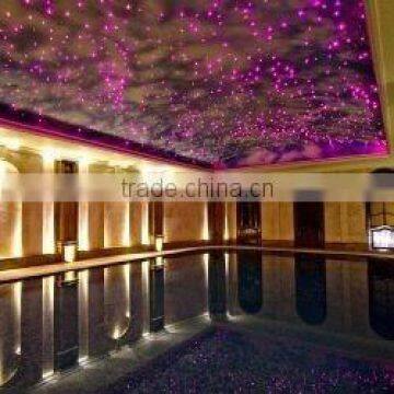 end light optica fiber star ceiling