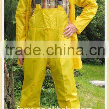 breathable bib pant rainsuit