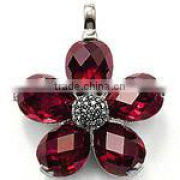 2015 new products jewelry pendant antique flower charm