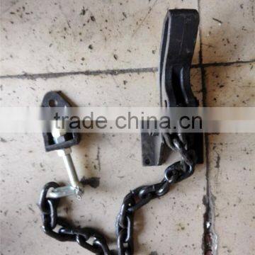 the latter opening and closing mechanism hook for hydraulic dump truck