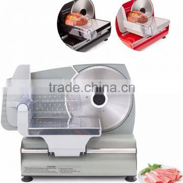 Semi-Automatic Electric Meat Food Slicer, Frozen Meat Cutting Machine with 7.5" Inch Blade ,Silver Model FS1C