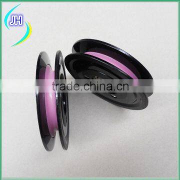 Plastic combined ceramic pulley for wire guiding wire guide pulley