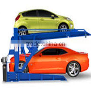 Low Ceiling Car Lift!!TWO LEVEL TILT PARKING LIFT Can Lifting Weight 2000KG photo-2